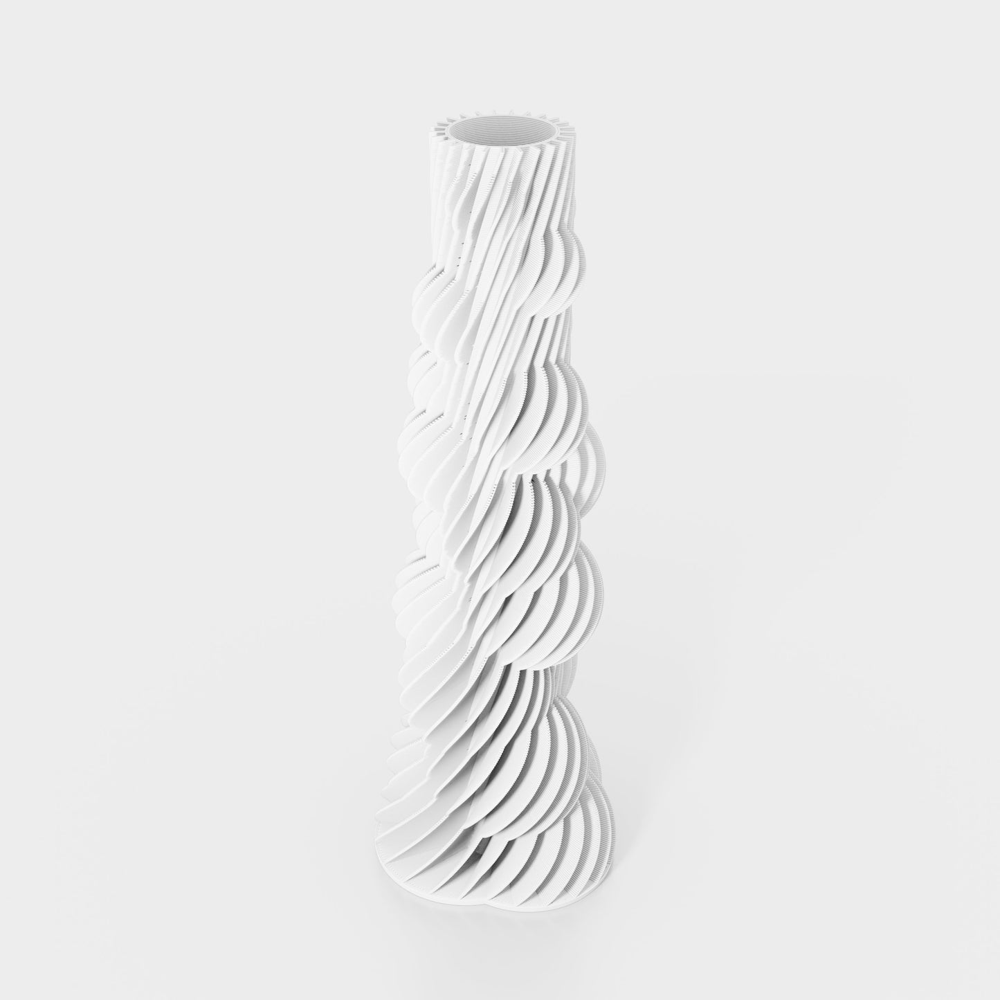 SPIRAL BUBBLE VASE